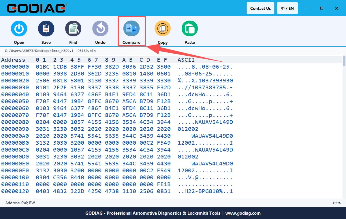GODIAG DATA Automotive Data Viewer & Processing Software — product information