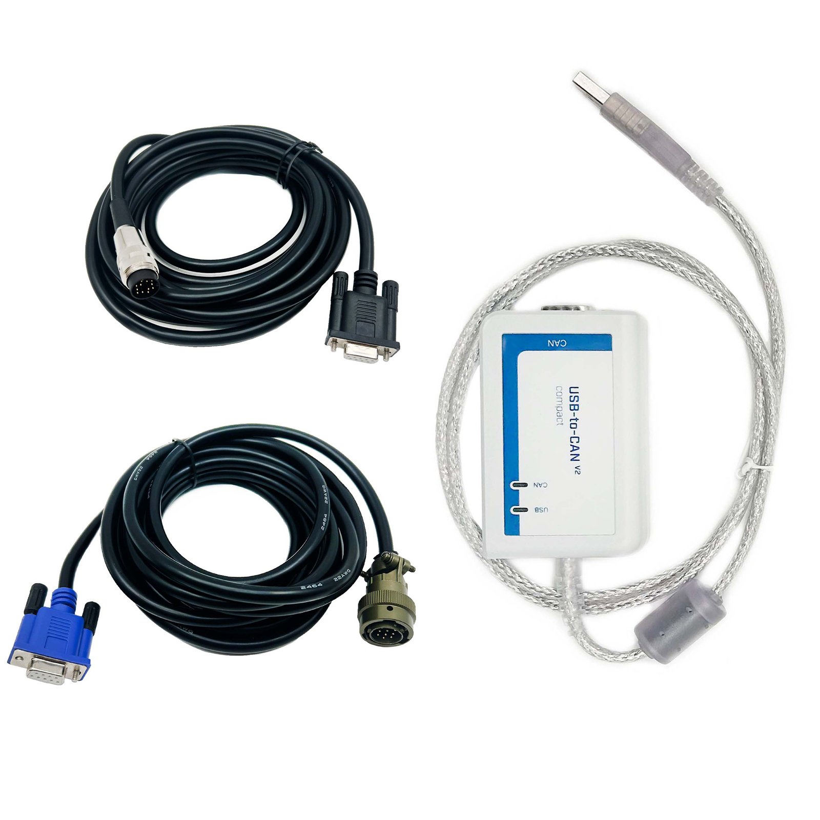 Diagnostic tool for MTU (USB-TO-CAN) with Diasys 2.72 MDEC ADEC Cable — detail view