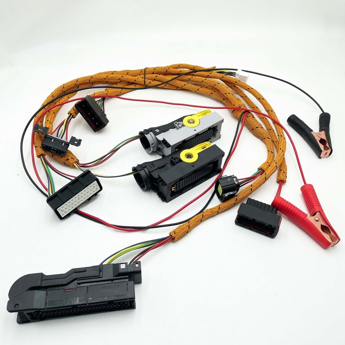 For Volvo Excavator Offline Start Controller Unit Diagnostic Tool Engine Programming Test Brush Wire Harness Cable — detail view