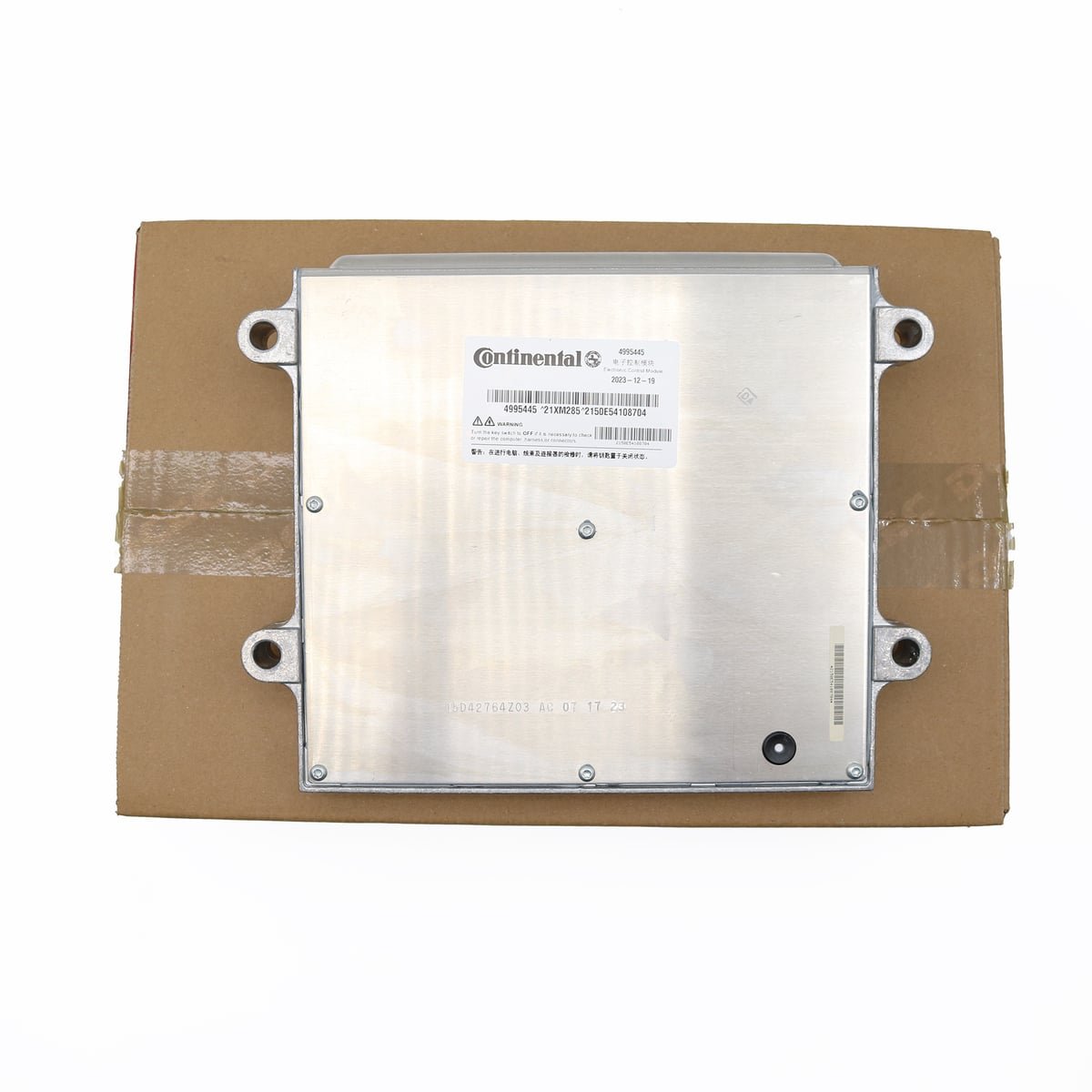 Cummins ISDE CM2150E 4995445 P4995445 ECU ECM Original diesel engine electronic control unit module computer — detail view