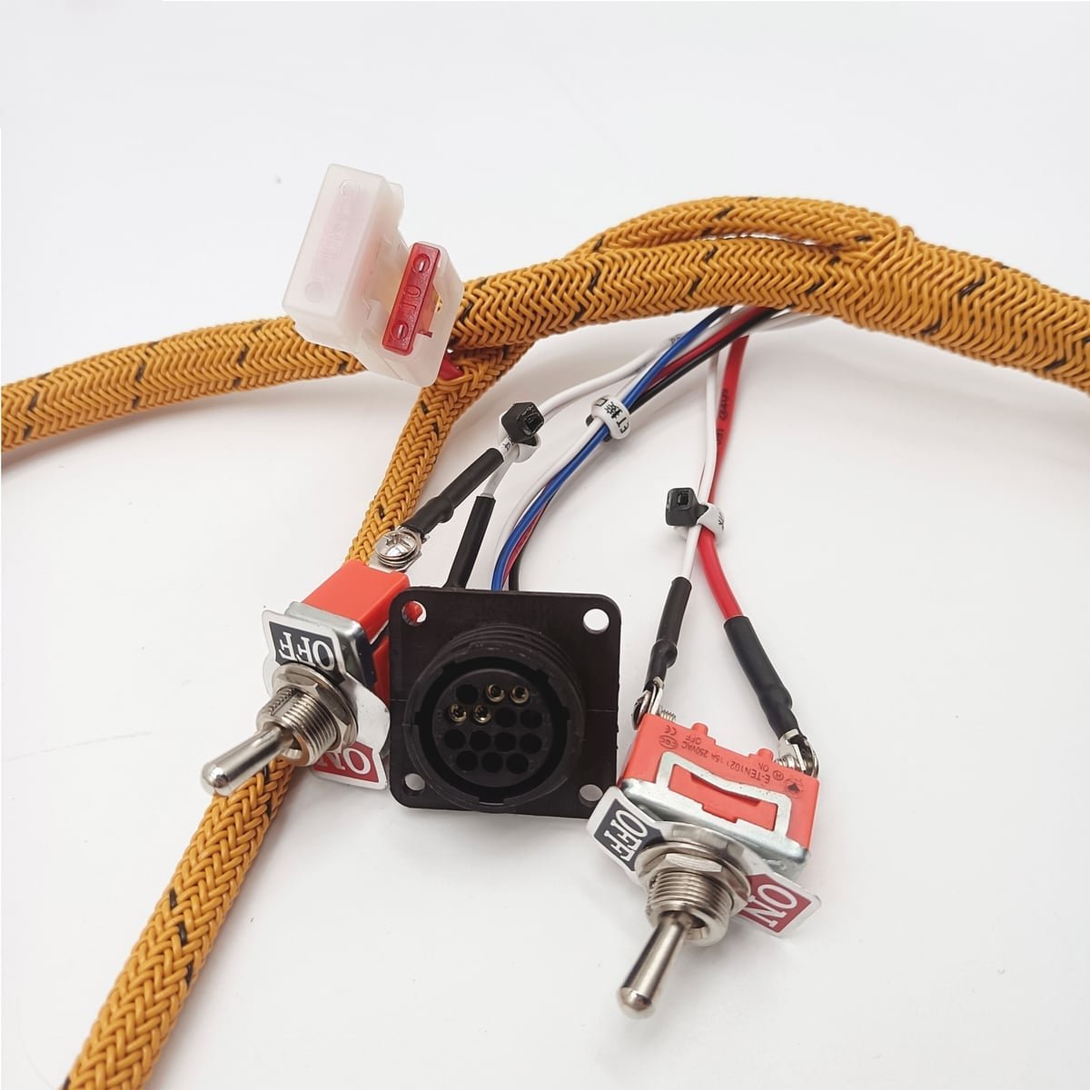 Wiring Harness for Volvo D6D D7D Engine Start Testing Cable Highquality 88894000 for Volvo Excavator Computer Board Engine Start — detail view