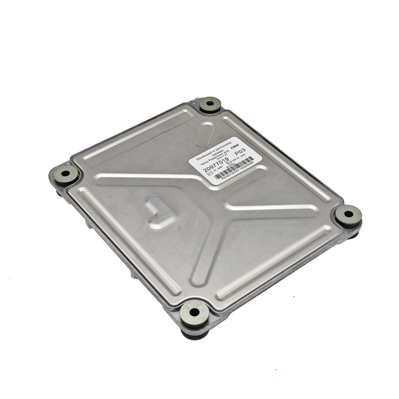 20977019 P03 Engine ECU Controller Computer Panel For Volvo ECM computer board ECU electronic control unit — detail view