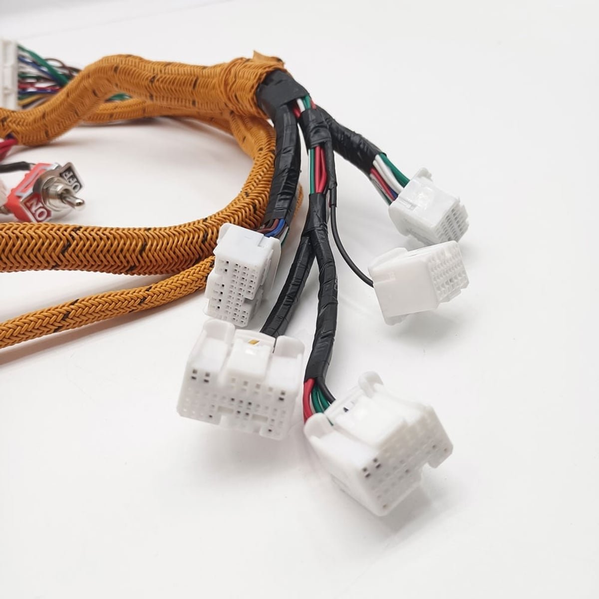 Diagnosis Wiring Harness for Kobelco J05 J08 P11C Engine Start Testing Cable, Excavator Computer Board Engine Start Cable — detail view