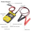 GODIAG GT113 Universal Fuel Injector Tester & Fuel Injector Cleaner Kit with 6 Sizes of Adapters 8 Pulse Modes for Cars, Motorcycle