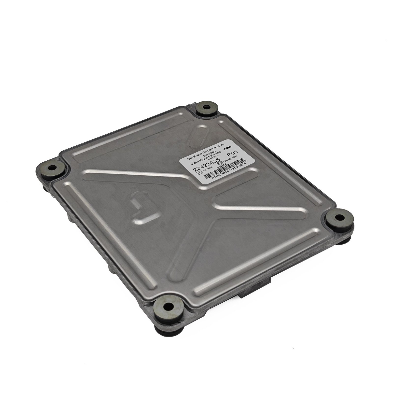 22423435 P01 Engine ECU Controller Computer Panel For Volvo with Program ECM computer board ECU electronic control unit — detail view
