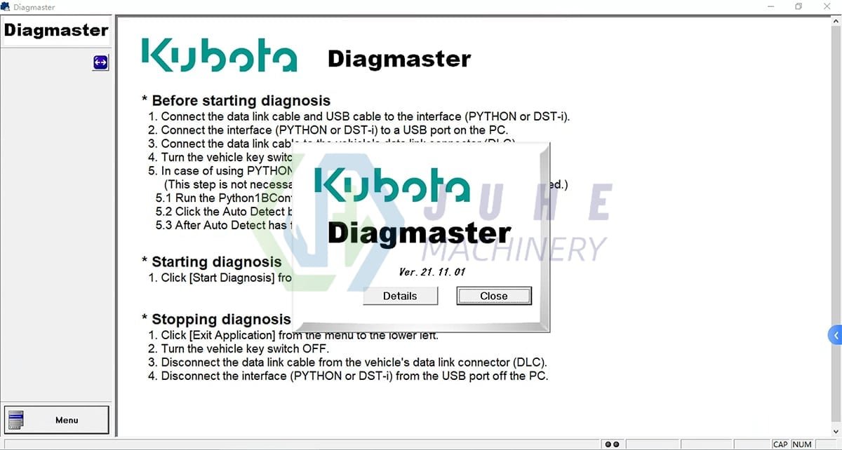 Diagnostic Kit Dst-i for Denso Interface Engine Kubota Takeuchi HINO — detail view