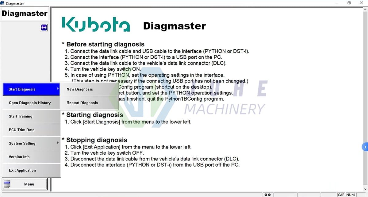 Diagnostic Kit Dst-i for Denso Interface Engine Kubota Takeuchi HINO — detail view