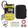 GODIAG GT113 Universal Fuel Injector Tester & Fuel Injector Cleaner Kit with 6 Sizes of Adapters 8 Pulse Modes for Cars, Motorcycle