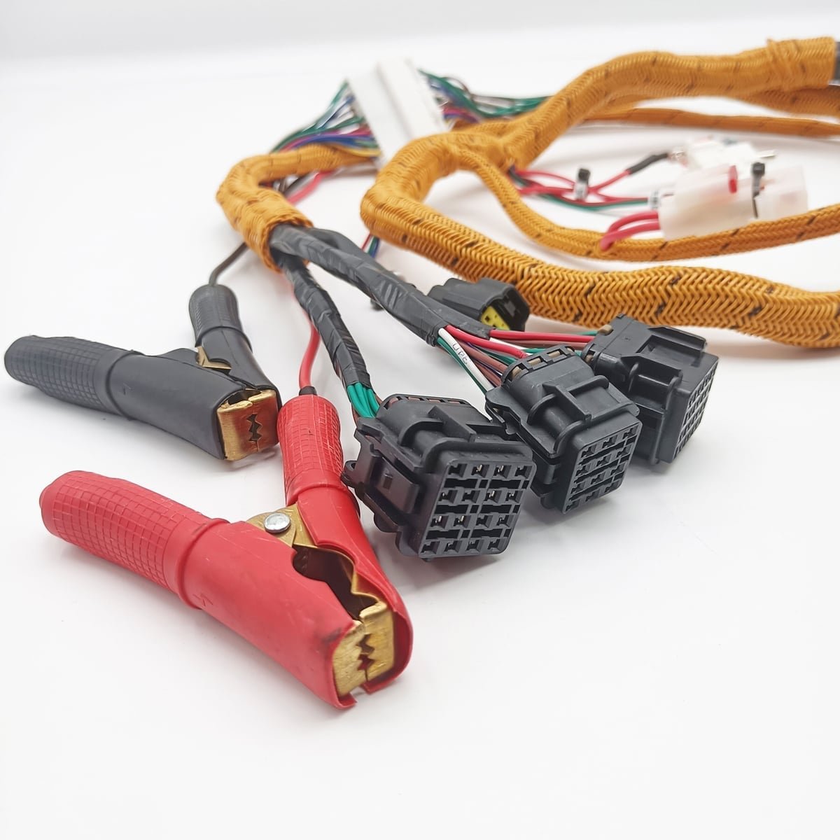 Diagnosis Wiring Harness for Kobelco J05 J08 P11C Engine Start Testing Cable, Excavator Computer Board Engine Start Cable — detail view