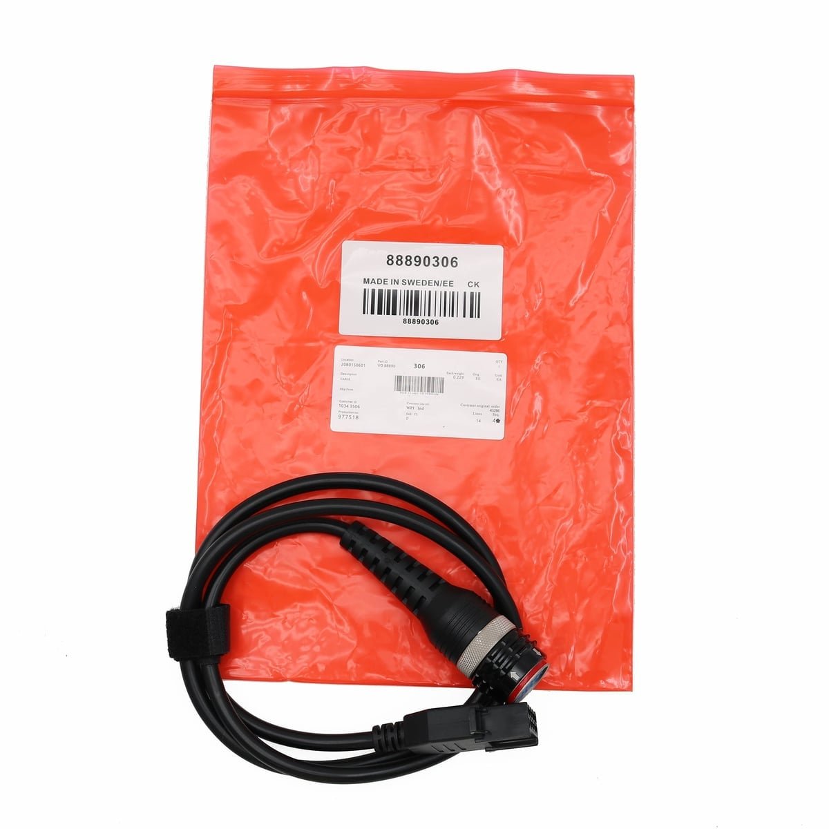 88890306 8 Pin Aviation Plug Test Harness Interface Main Test 8 Pin Diagnostic Cable For VOLVO VocomⅡ Diagnostic Tools Scanner — detail view