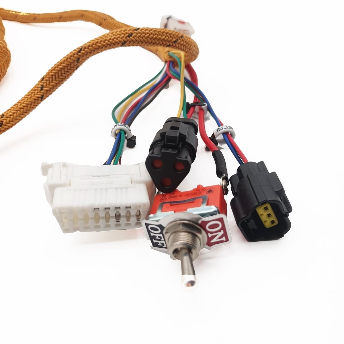 Diagnosis Wiring Harness for Mitsubishi D04FR D06FR Engine Start Testing Cable Excavator Engine Start Cable — detail view