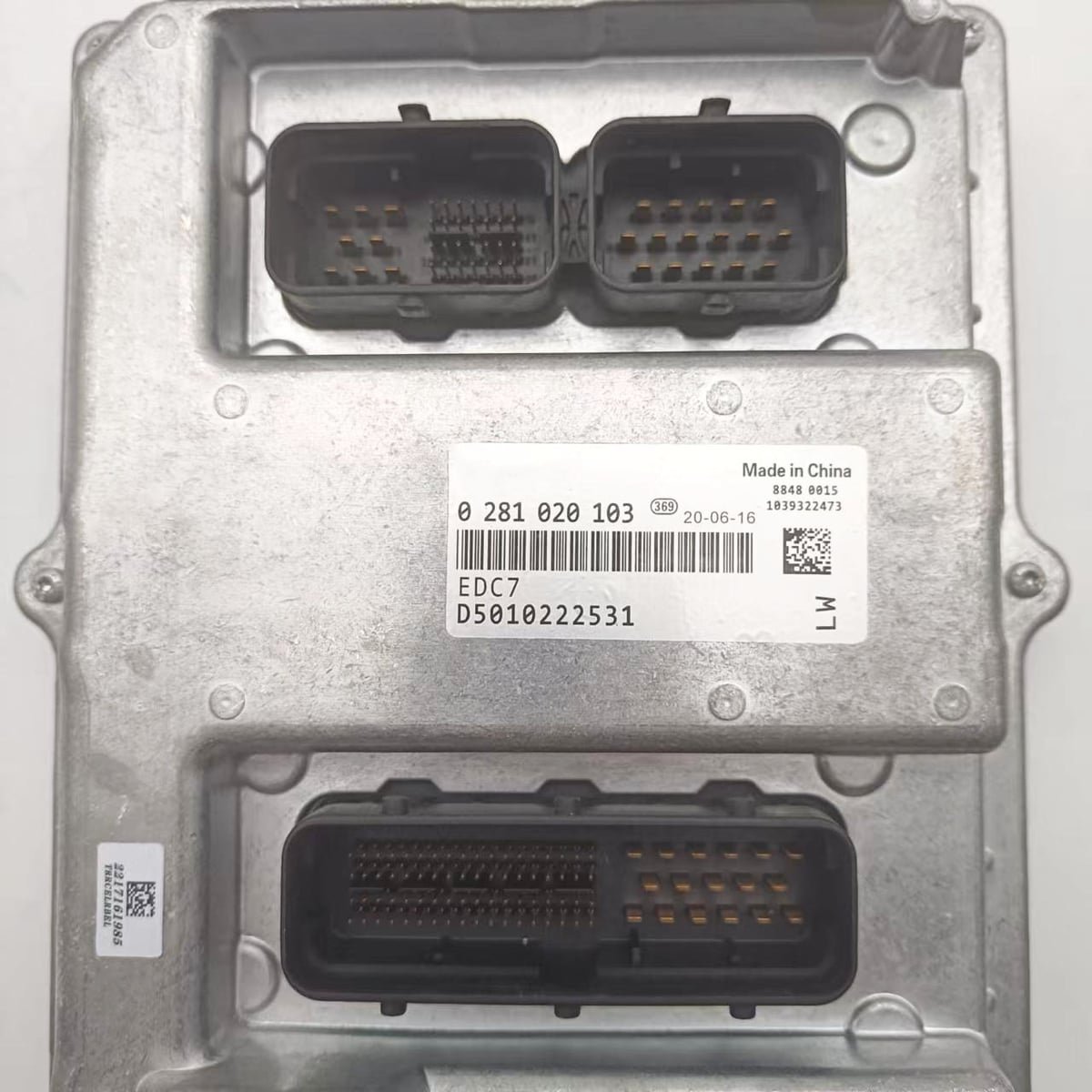 0281020103 Engine ECU Controller Computer Panel For BOSCH with Program ECM computer board ECU electronic control unit — detail view