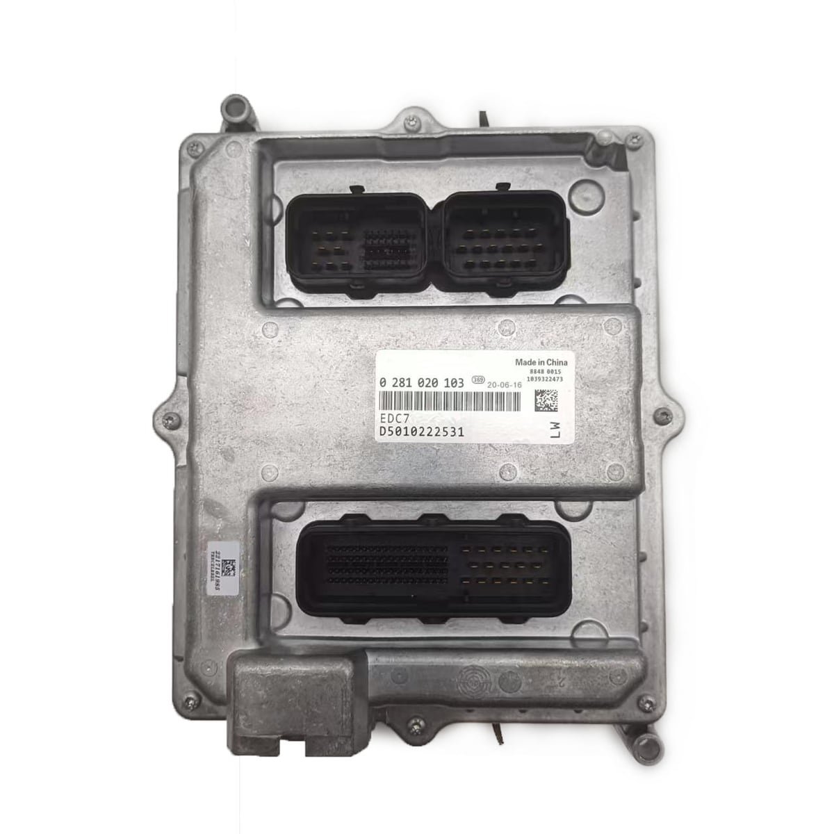 0281020103 Engine ECU Controller Computer Panel For BOSCH with Program ECM computer board ECU electronic control unit — detail view
