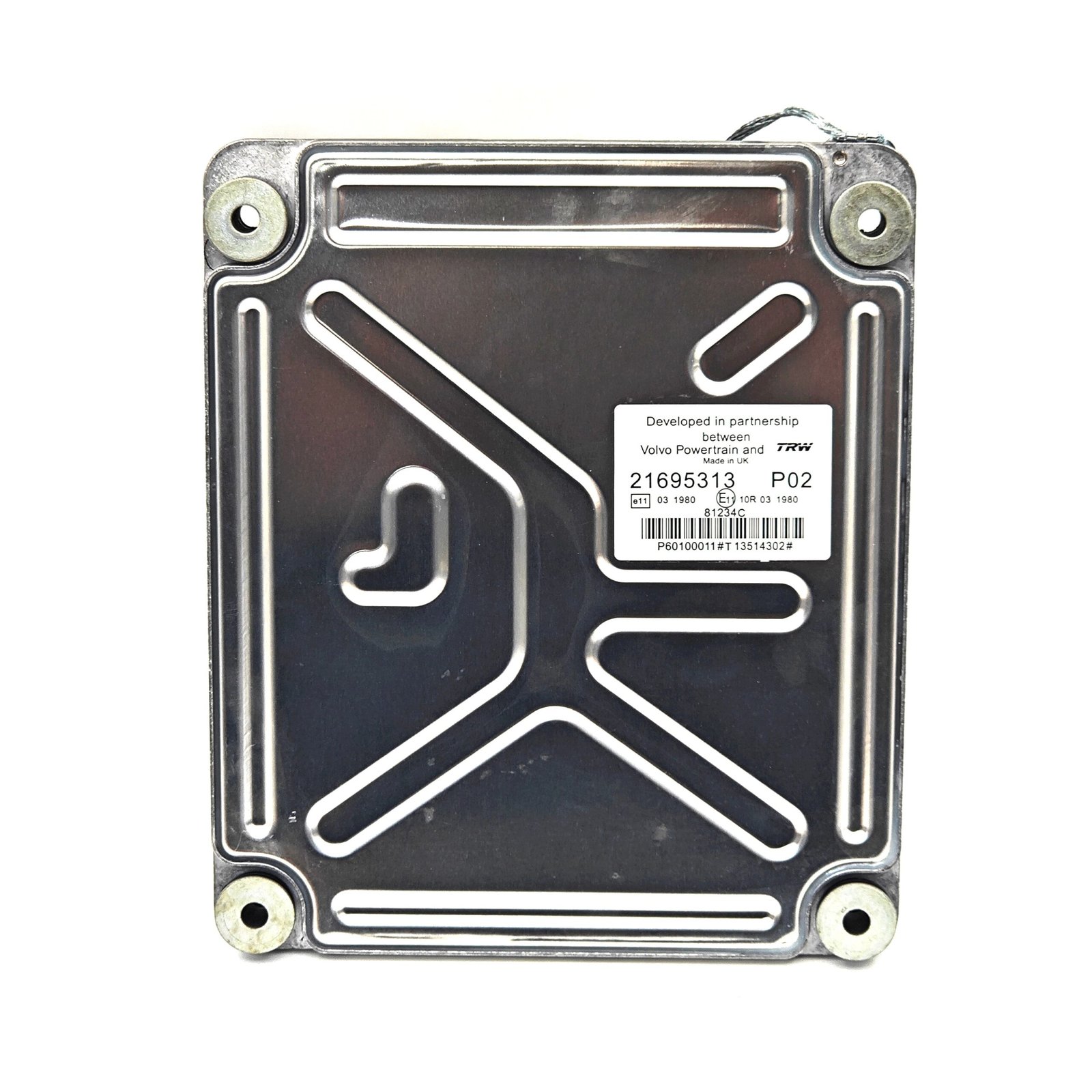 21695313 P02 Engine ECU Controller Computer Panel For Volvo ECM computer board ECU electronic control unit — detail view