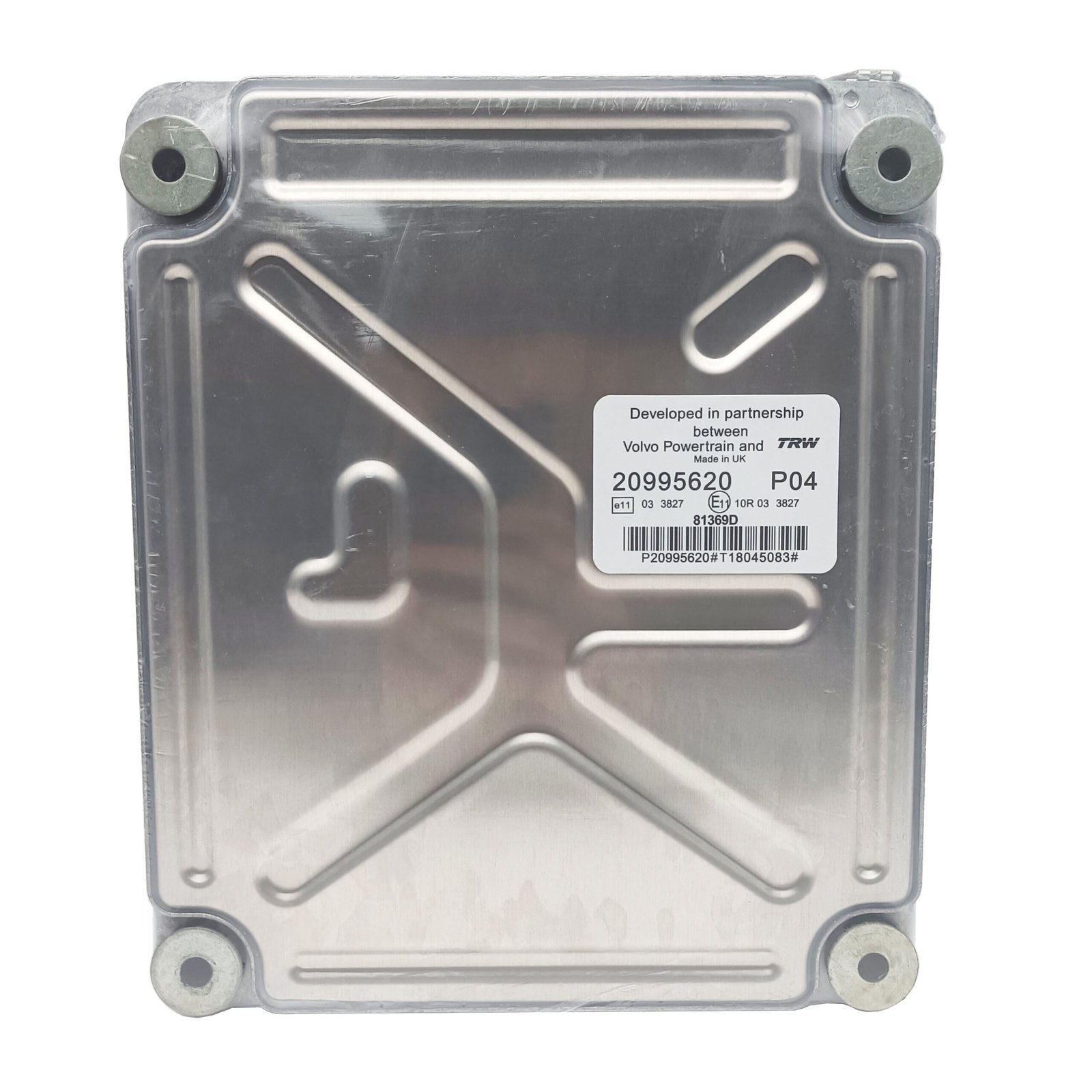 20995620 P04 Engine ECU Controller Computer Panel For Volvo with Program ECM computer board ECU electronic control unit — detail view