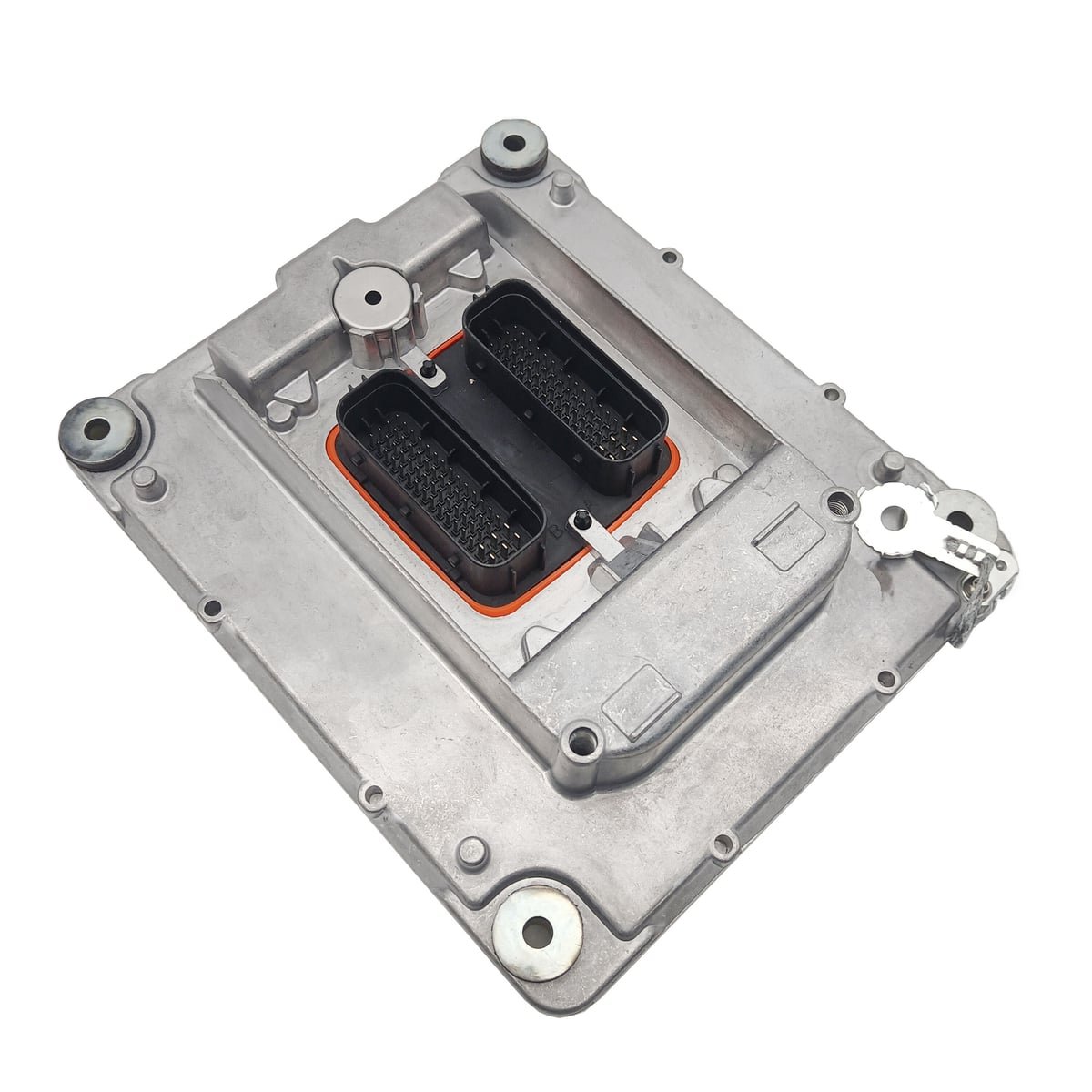 21248719 P01 Volvo engine controller module controller computer panel, ECM computer board ECU electronic control unit — detail view