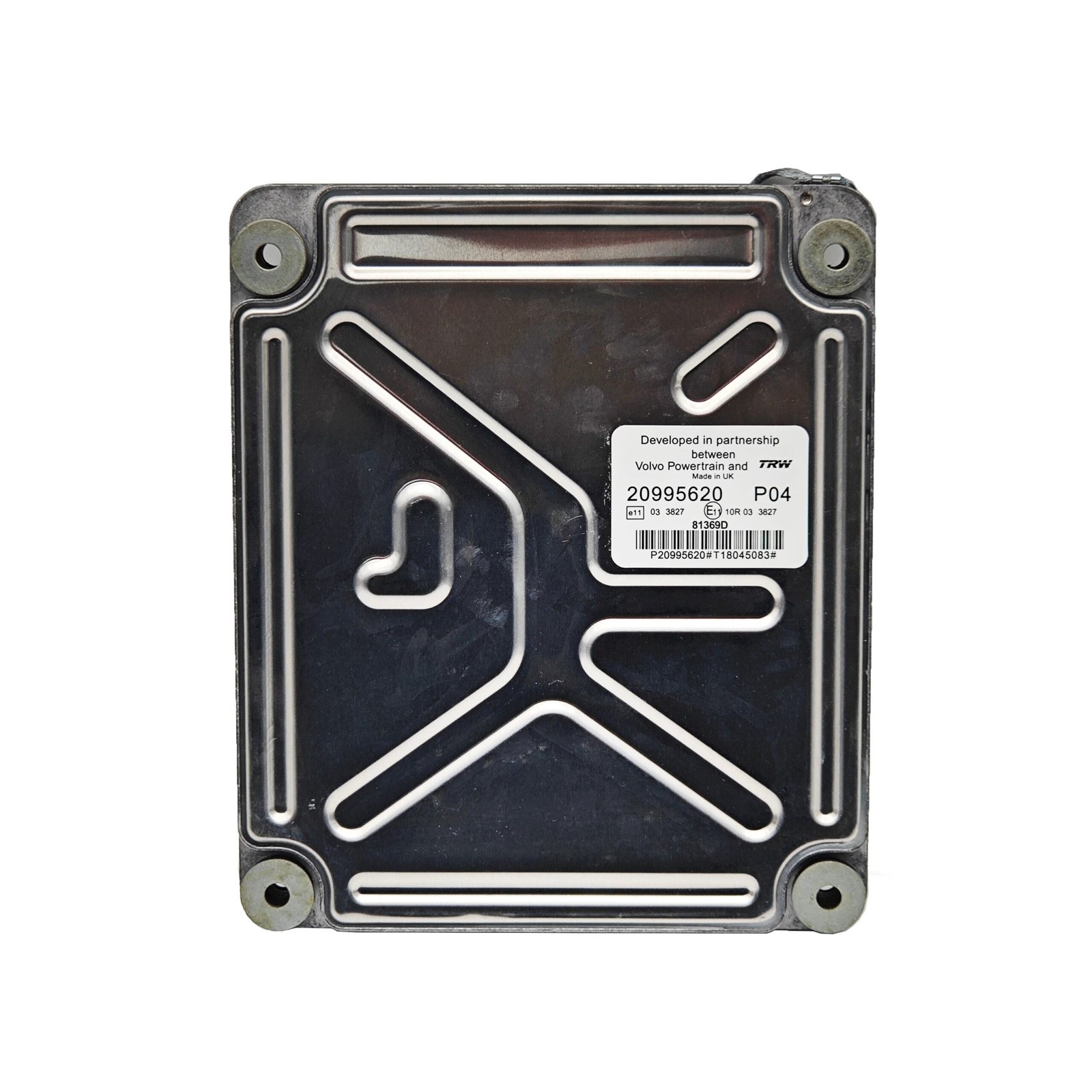 20995620 P04 Engine ECU Controller Computer Panel For Volvo with Program ECM computer board ECU electronic control unit — detail view
