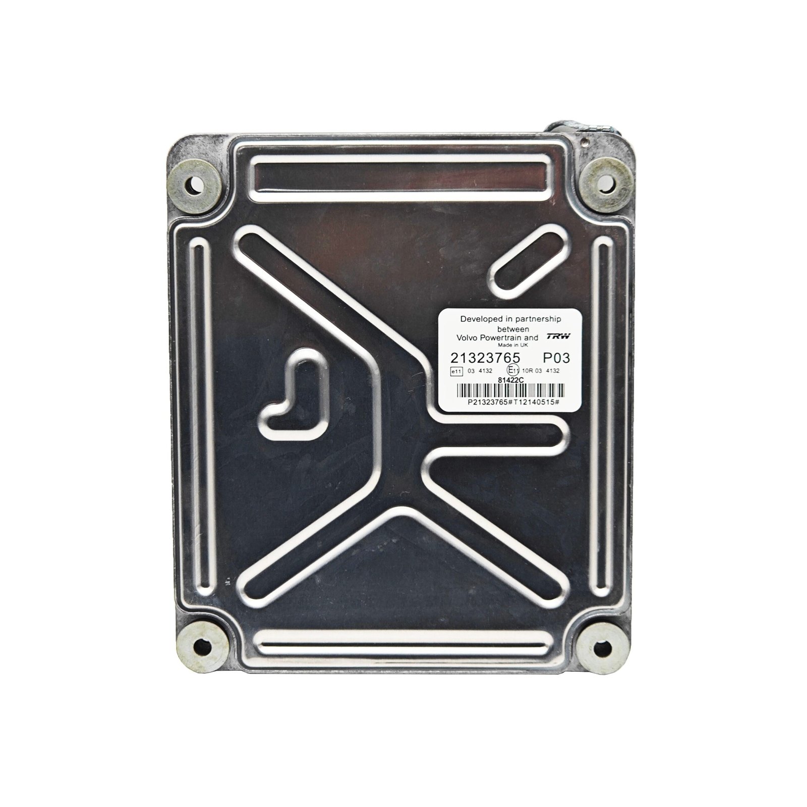 21323765 P03 Engine ECU Controller Computer Panel For Volvo ECM computer board ECU electronic control unit — detail view