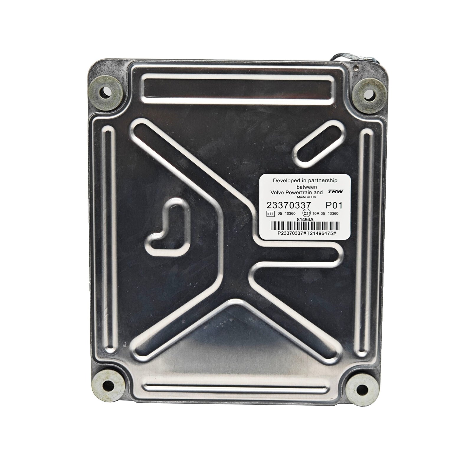 23370337 P01 Engine ECU Controller Computer Panel For Volvo ECM computer board ECU electronic control unit — detail view