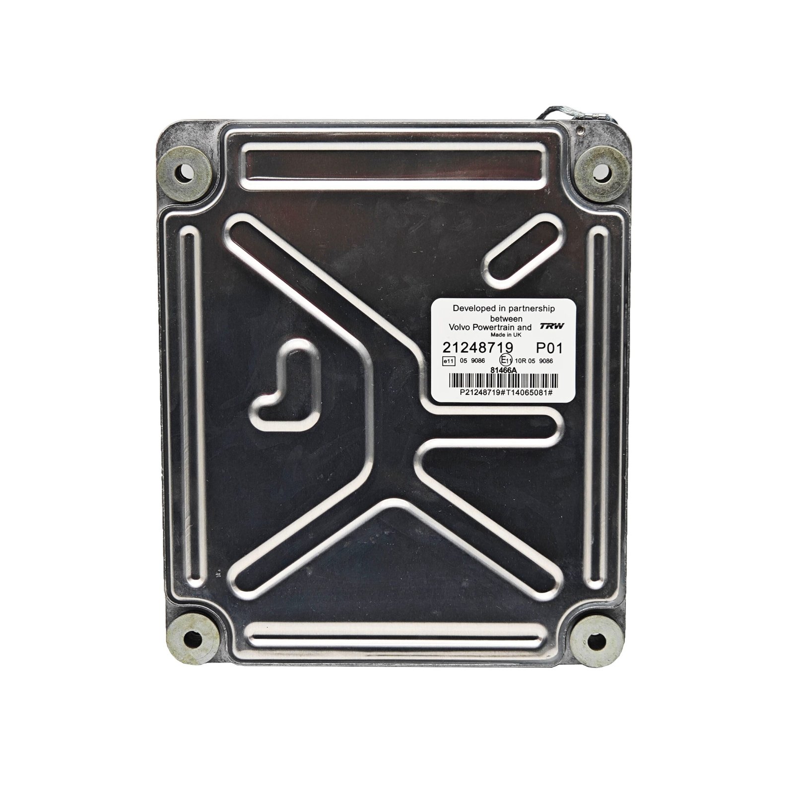 21248719 P01 Engine ECU Controller Computer Panel For Volvo ECM computer board ECU electronic control unit — detail view