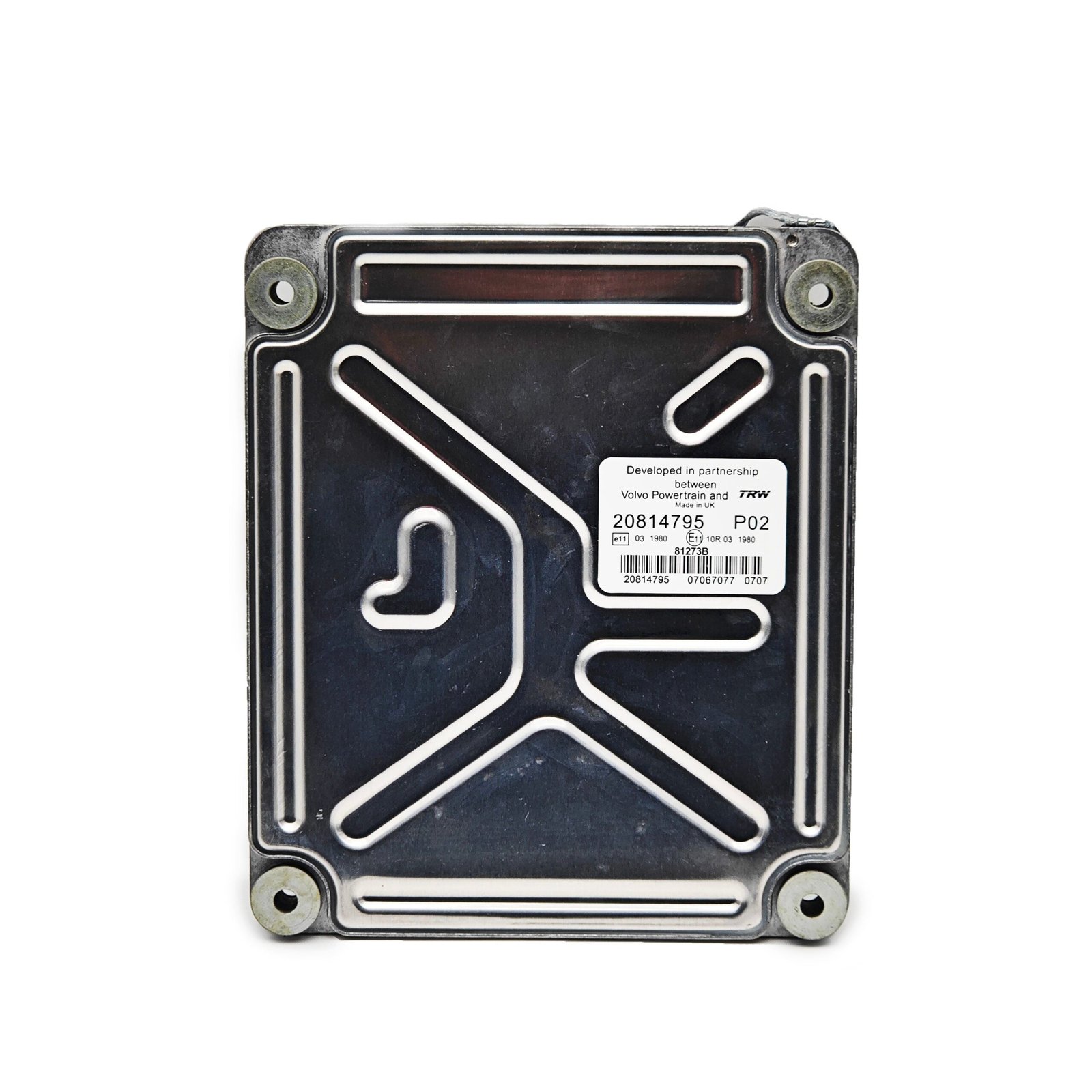 20814795 P02 Engine ECU Controller Computer Panel For Volvo ECM computer board ECU electronic control unit — detail view