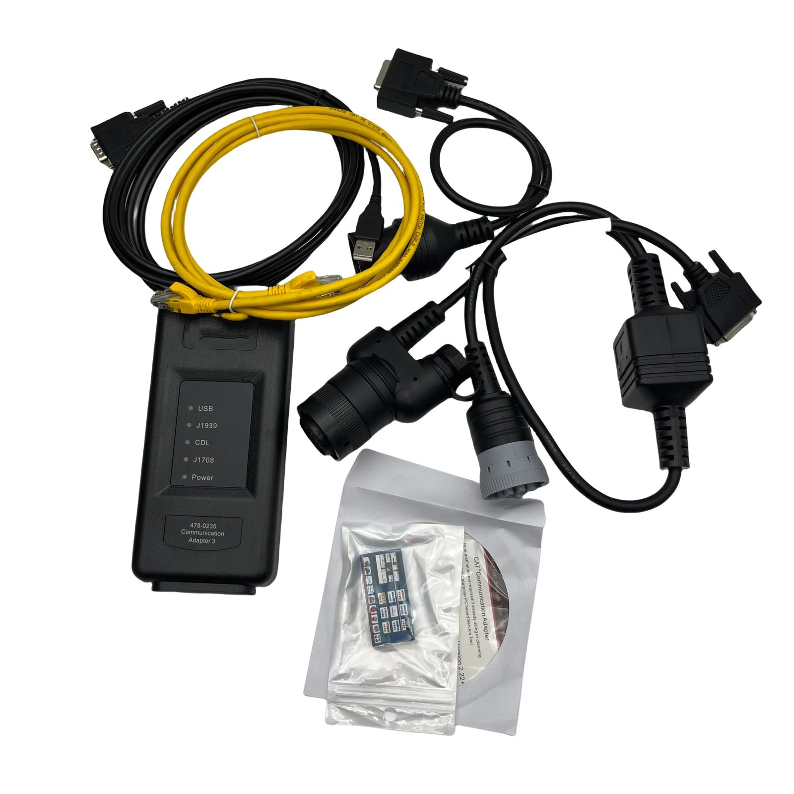 2025A 478-0235 Caterpillar ET4 CAT Engine Truck Heavy Machinery Diagnostic Tool — detail view