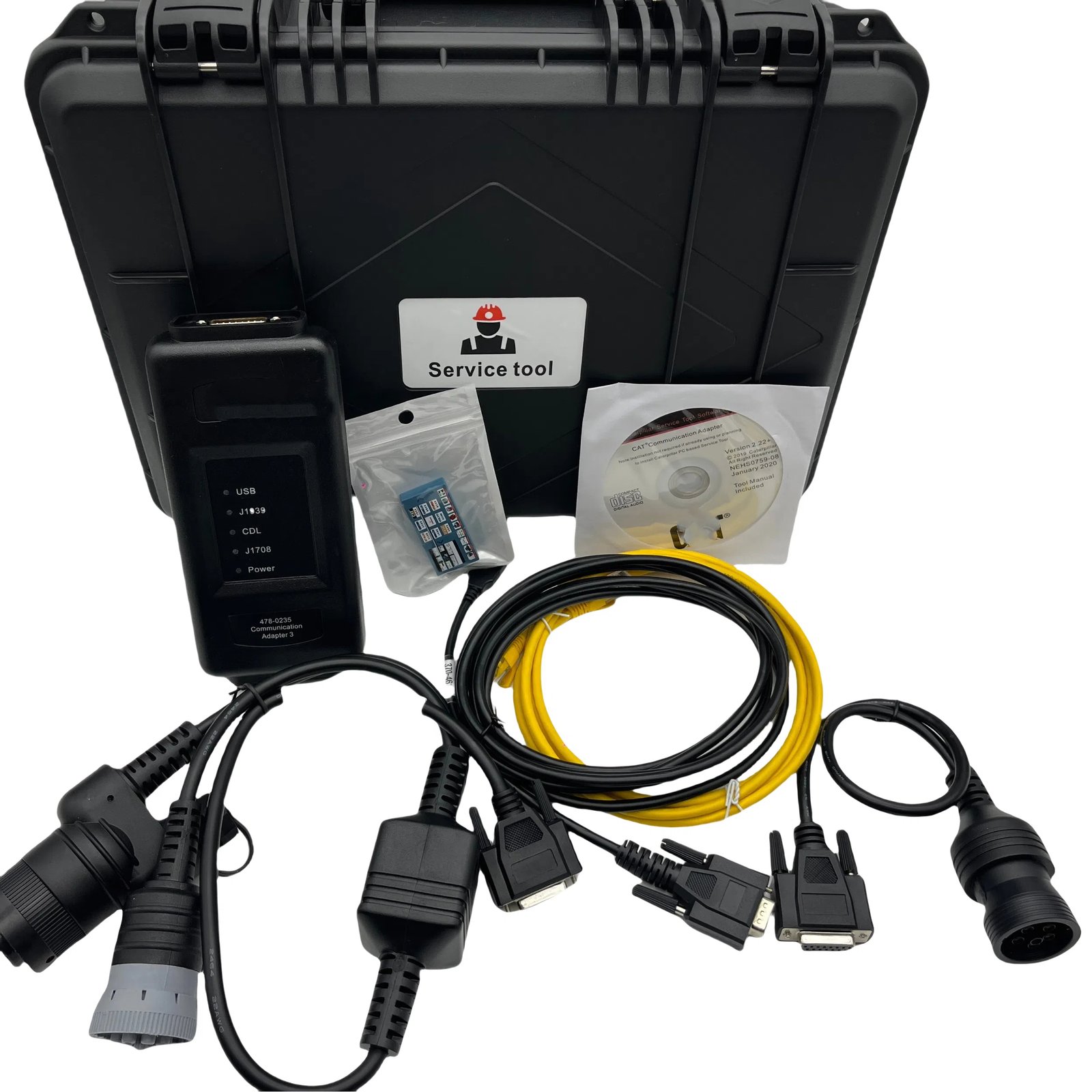 2025A 478-0235 Caterpillar ET4 CAT Engine Truck Heavy Machinery Diagnostic Tool — detail view