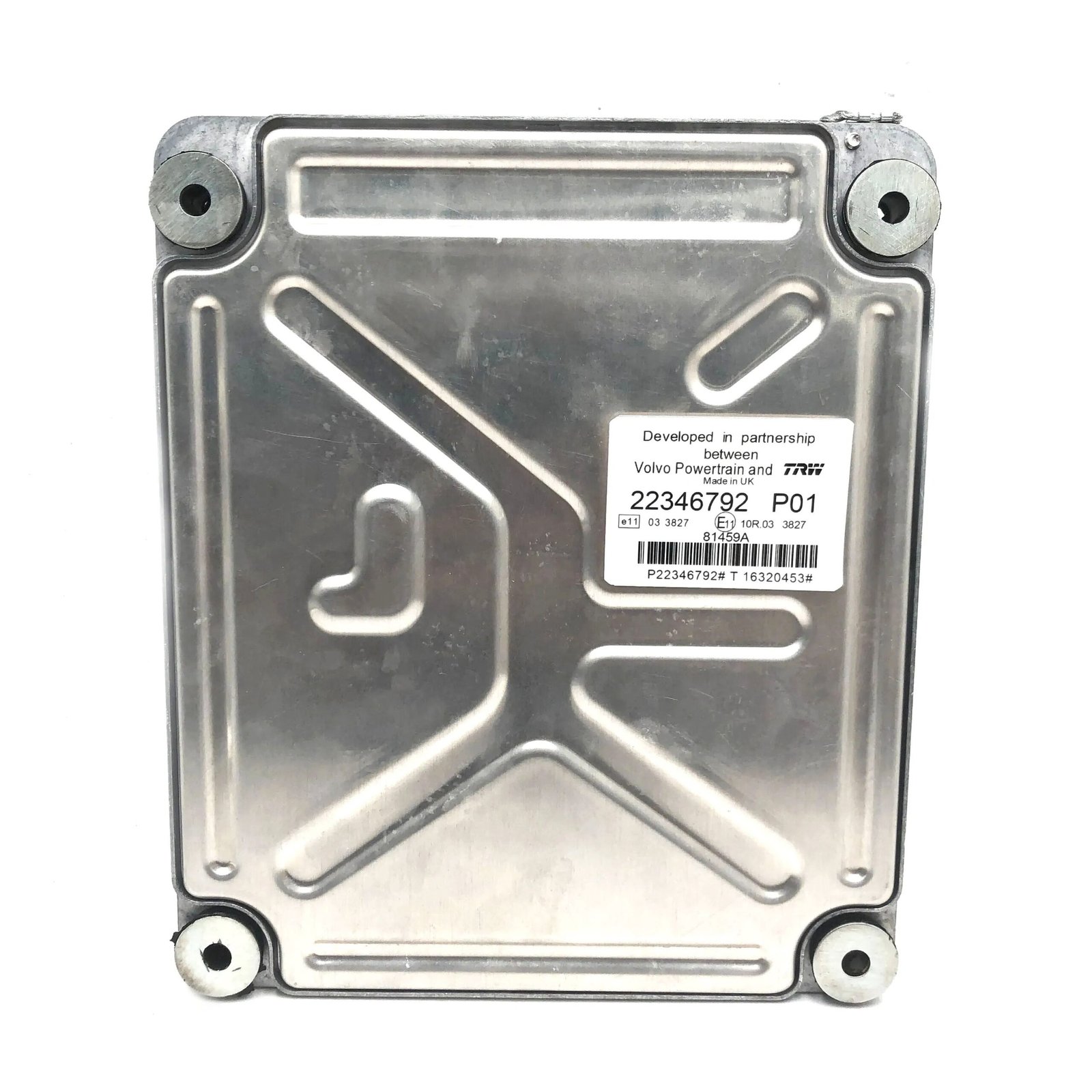 22346792 P01 Engine ECU Controller Computer Panel For Volvo ECM computer board ECU electronic control unit — detail view