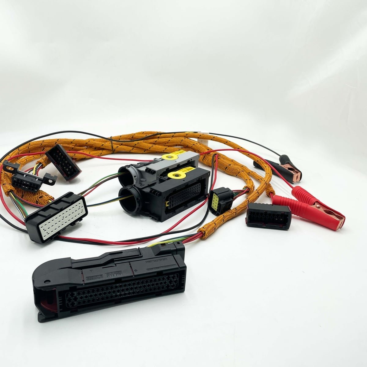 For Volvo Excavator Offline Start Controller Unit Diagnostic Tool Engine Programming Test Brush Wire Harness Cable — detail view
