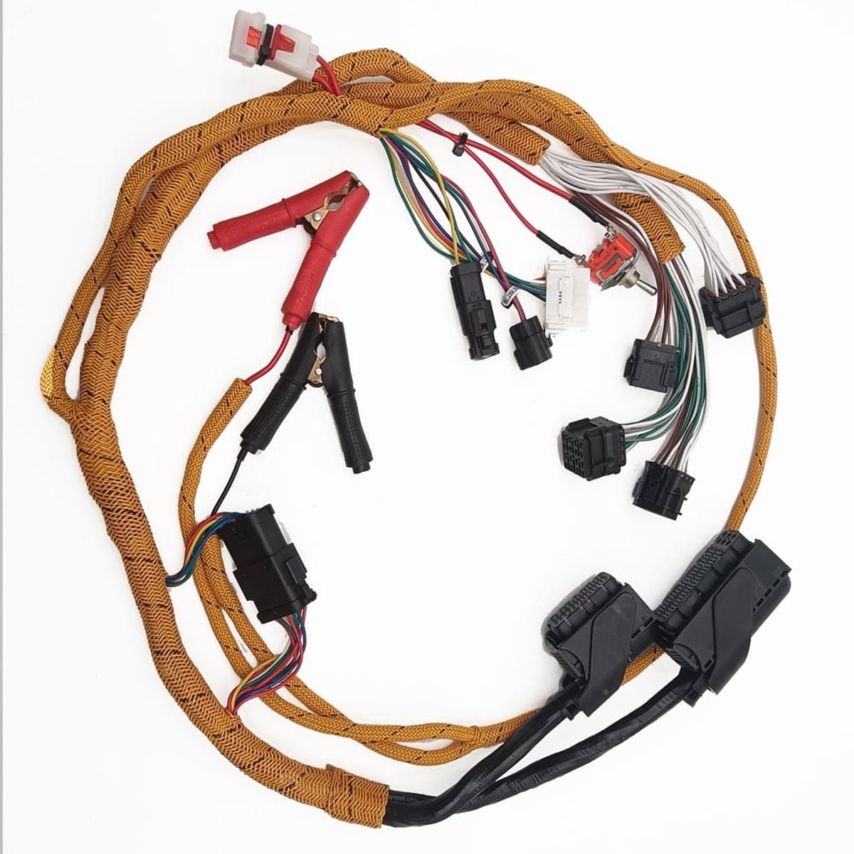 Diagnosis Wiring Harness for Mitsubishi D04FR D06FR Engine Start Testing Cable Excavator Engine Start Cable — detail view