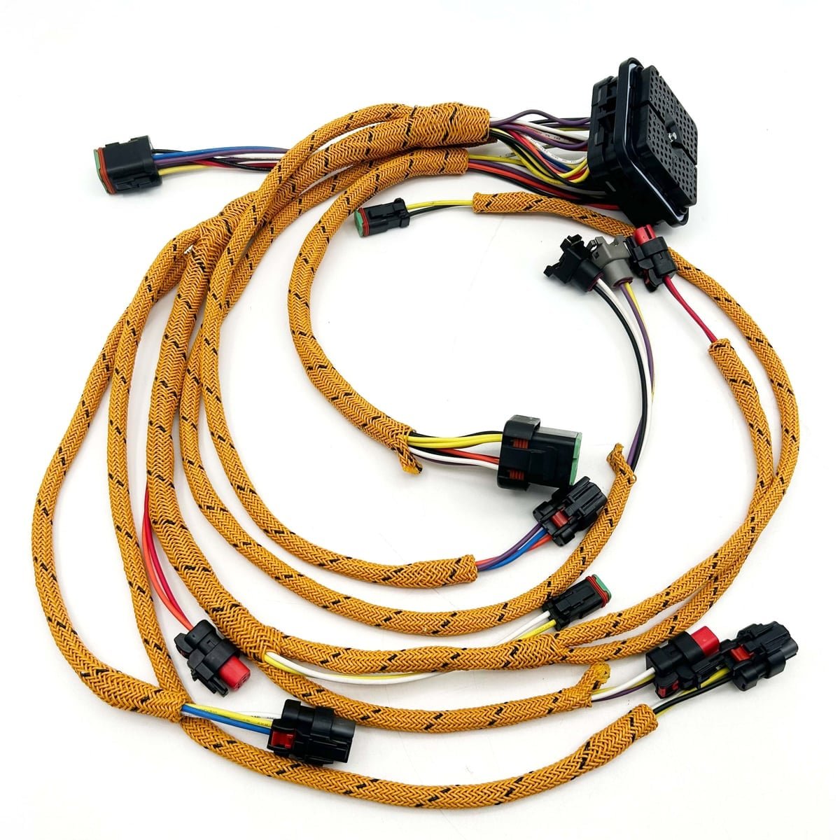 Excavator Parts C9 Engine Wiring Harness 323-9140 For Caterpillar CAT E330D E336D E336D2 Harness 3239140 Applicable models: CAT E330D E336D E336D2 — detail view