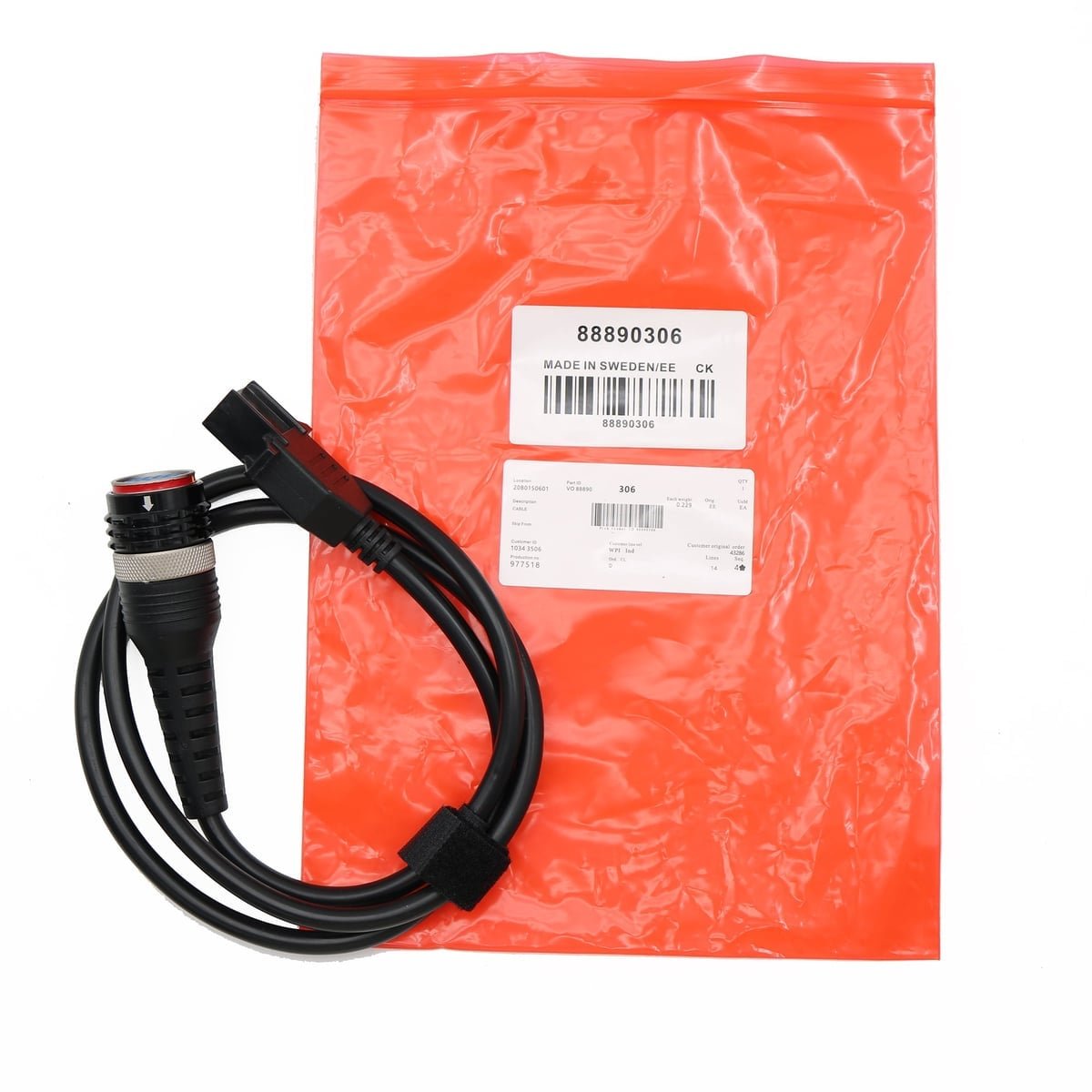 88890306 8 Pin Aviation Plug Test Harness Interface Main Test 8 Pin Diagnostic Cable For VOLVO VocomⅡ Diagnostic Tools Scanner — detail view