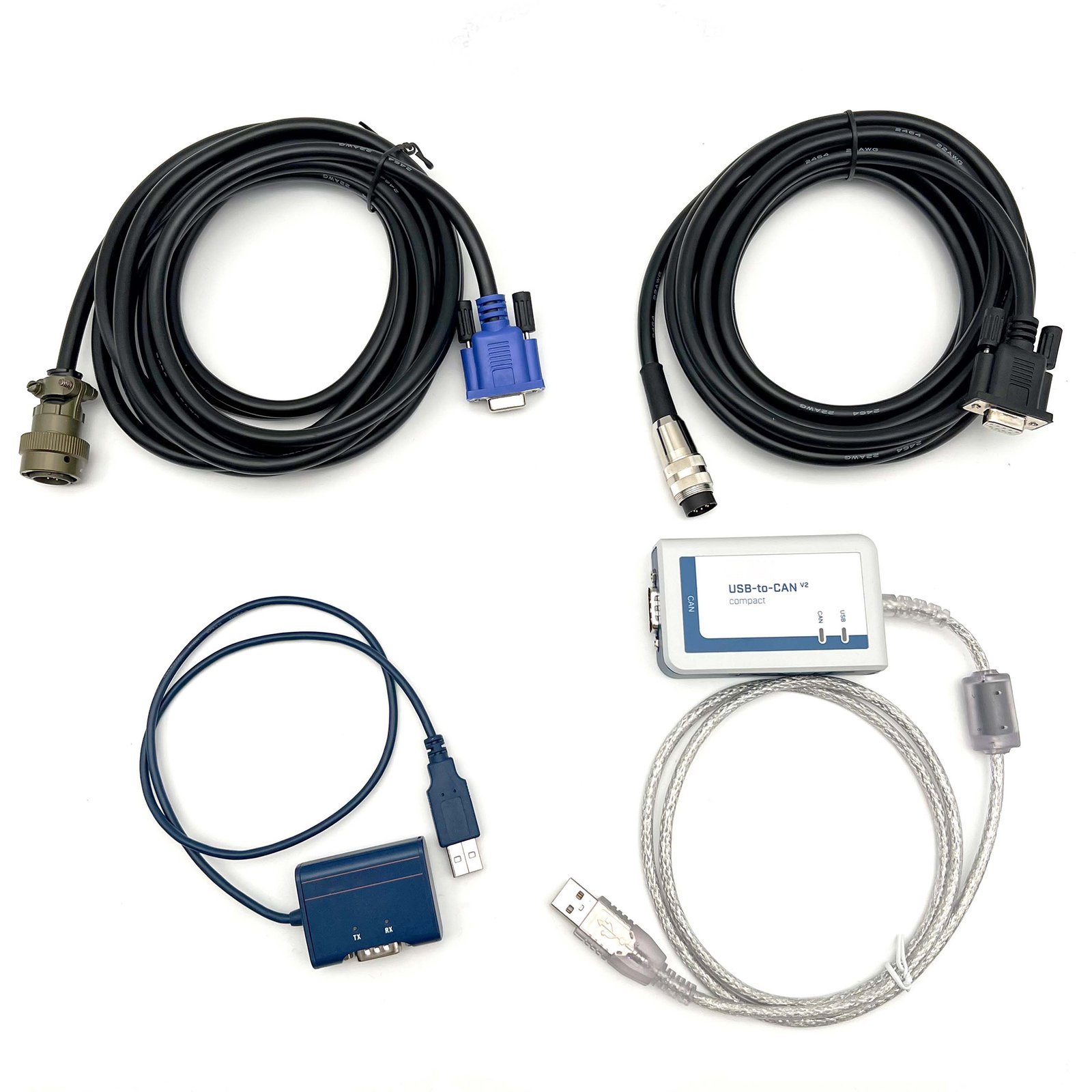 Diagnostic tool for MTU (USB-TO-CAN) with Diasys 2.72 MDEC ADEC Cable — detail view