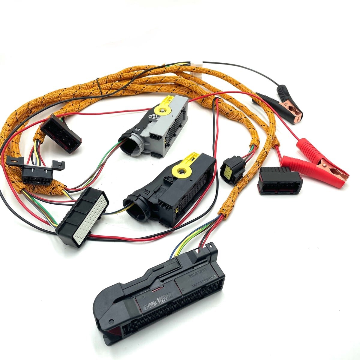 For Volvo Excavator Offline Start Controller Unit Diagnostic Tool Engine Programming Test Brush Wire Harness Cable — detail view