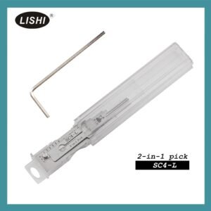 LISHI SC4-L Civilian Tool (Reverse Handing) 2-in-1 Pick & Decoder for 6-Pin Schlage Keyway