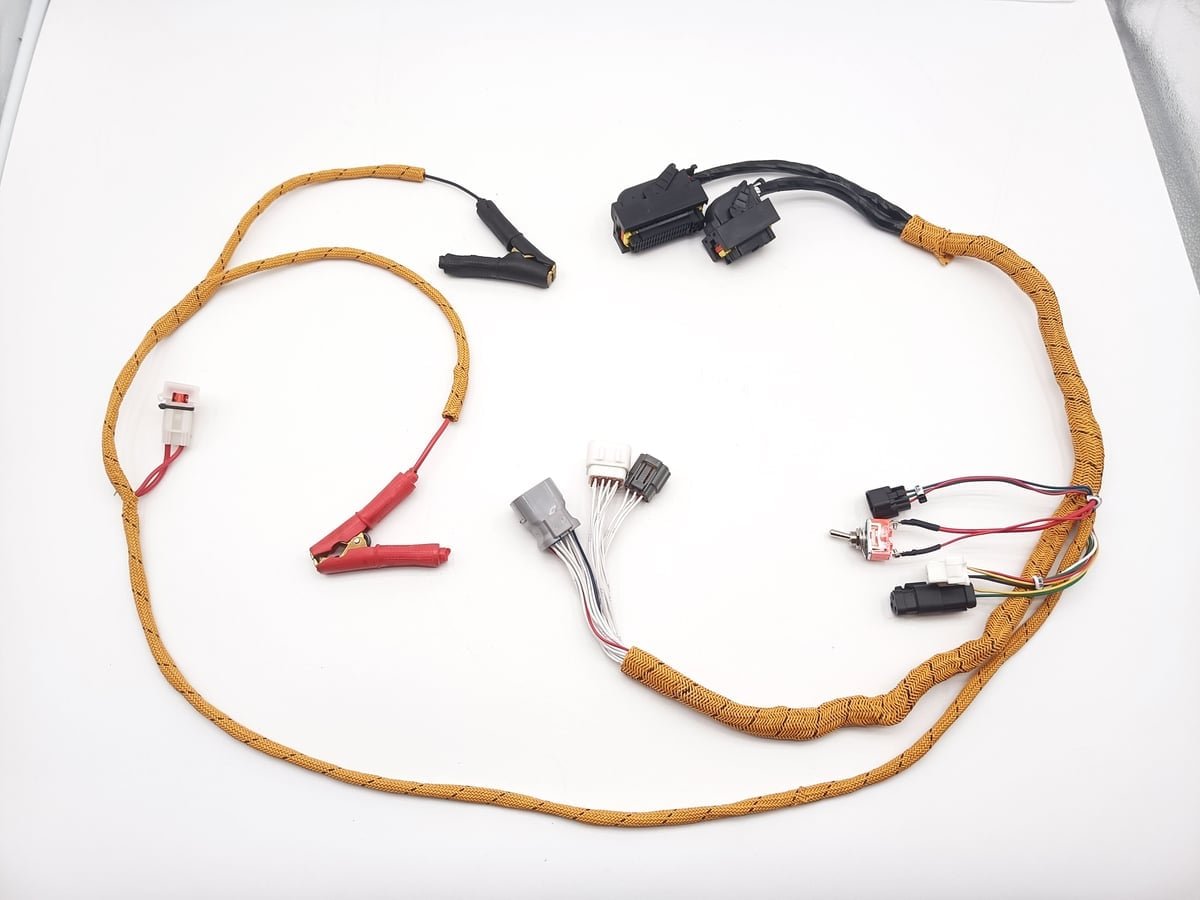 Diagnosis Wiring Harness for Mitsubishi 4M50 SANY SY215 Engine Start Testing Cable Excavator Engine Start Cable — detail view
