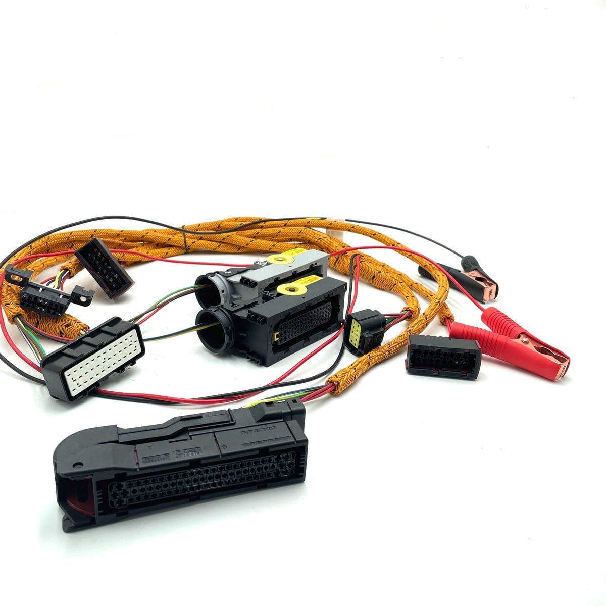 For Volvo Excavator Offline Start Controller Unit Diagnostic Tool Engine Programming Test Brush Wire Harness Cable — detail view