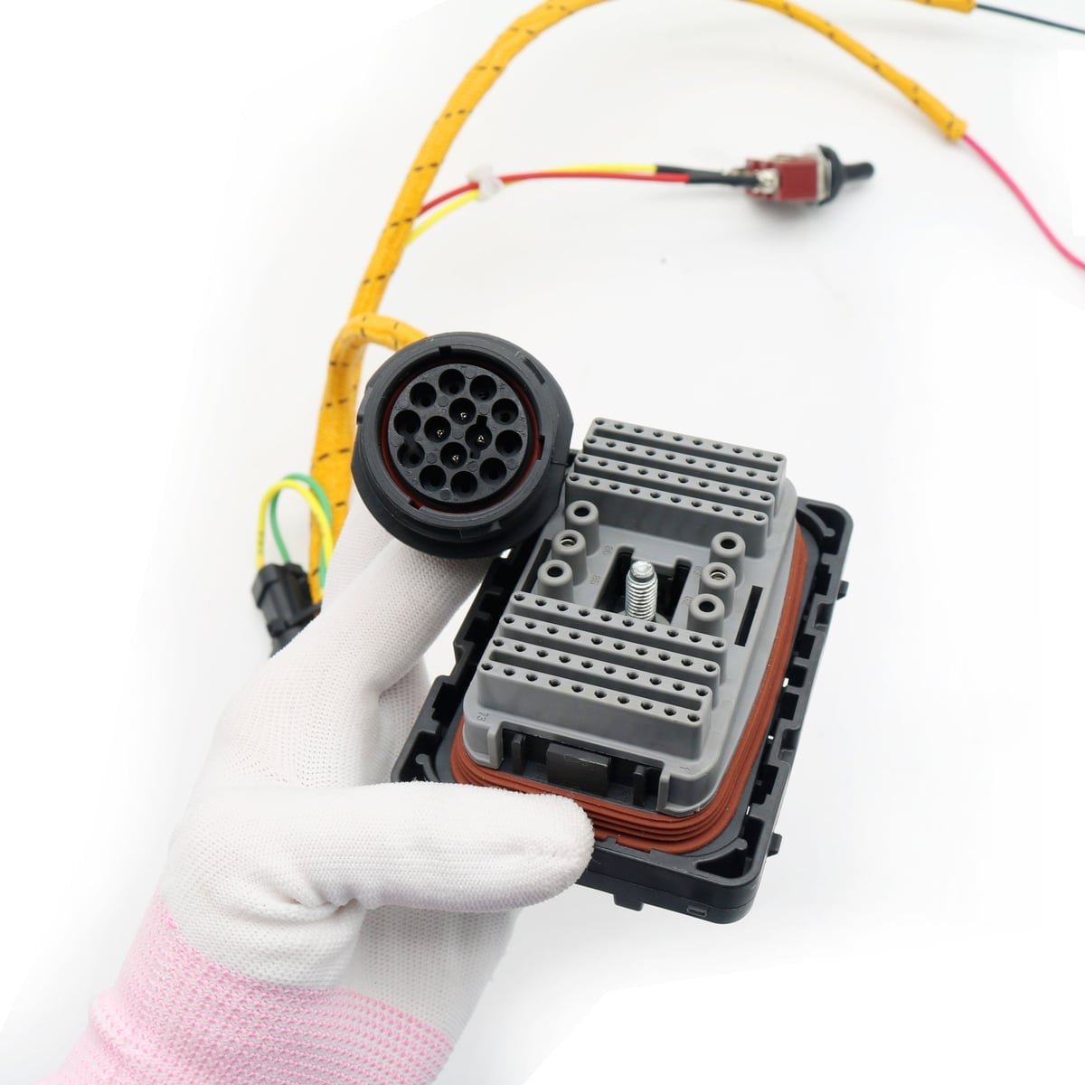 DRCP28-86S Programming Cable 86 Pin For Caterpillar CAT ECM ECU Controller A6E2 A5E2V2 A5E12 A5M12 B6M5 — detail view