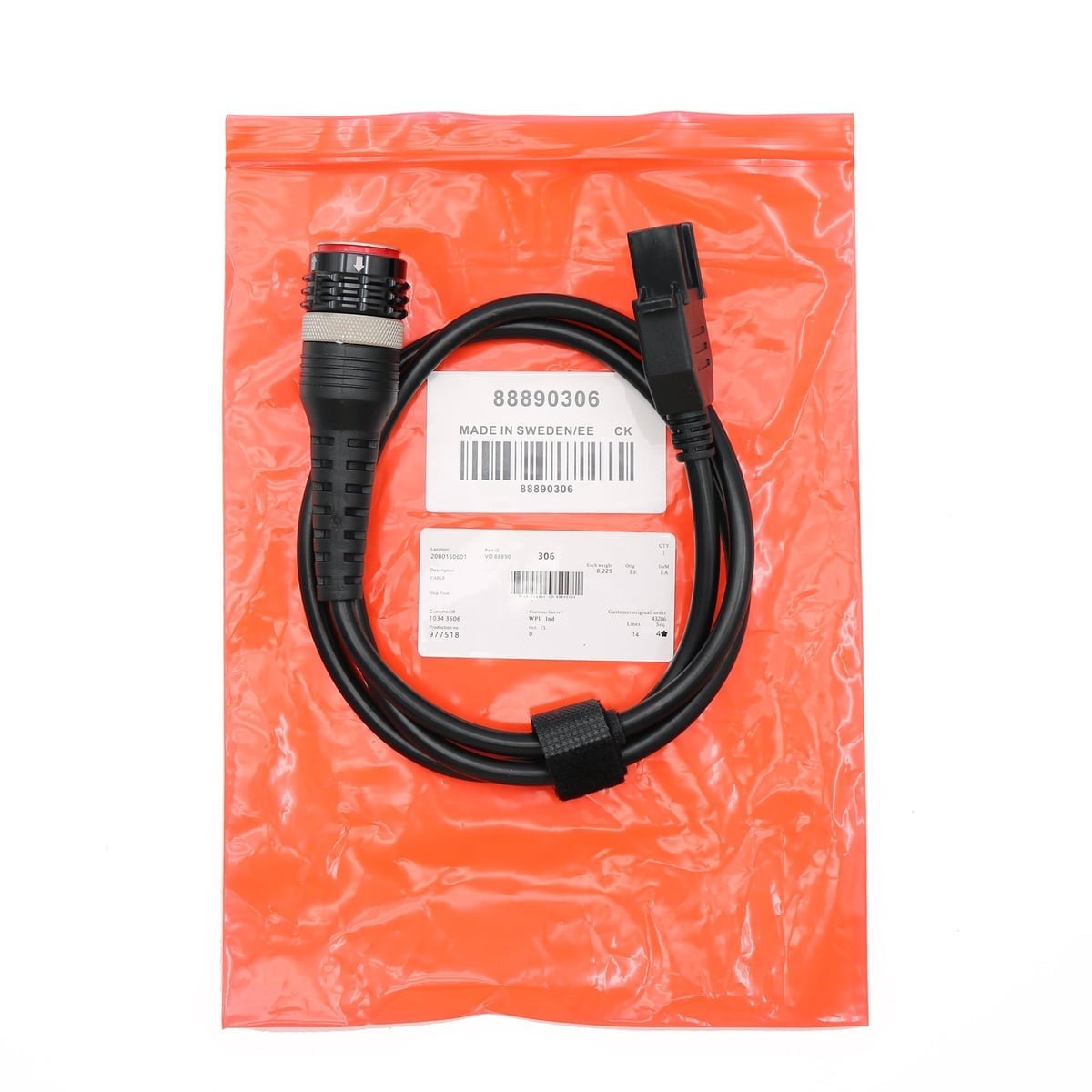 88890306 8 Pin Aviation Plug Test Harness Interface Main Test 8 Pin Diagnostic Cable For VOLVO VocomⅡ Diagnostic Tools Scanner — detail view