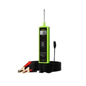 TOPDIAG P60 Automotive Electrical Wiring Tester, 6-30V Circuit Tester for Vehicle Electrical System Diagnosis, Voltage Testing Tool for Cars, Trucks, SUVs, Boats, Excavators and More