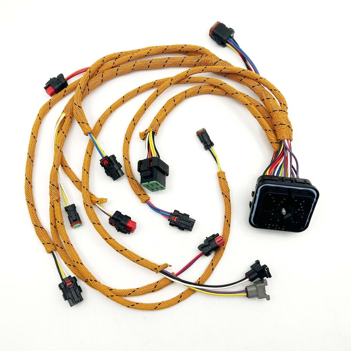 Excavator Parts C9 Engine Wiring Harness 323-9140 For Caterpillar CAT E330D E336D E336D2 Harness 3239140 Applicable models: CAT E330D E336D E336D2 — detail view