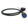 88890304 16 Pin OBD Aviation Plug Test Wire Harness Interface Main Test 16pin OBD Adapter Cable For VOLVO VocomⅠ Diagnostic Tool — product view
