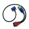 9 Pin + OBD Cable for New Holland CNH DPA5 Electronic Service Tools Agriculture Diagnostic Scanner Tool — product view