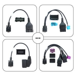 OBDSTAR HD Heavy Duty Bench Adapter Kit 25 Pieces for ECU Master HD Configuration