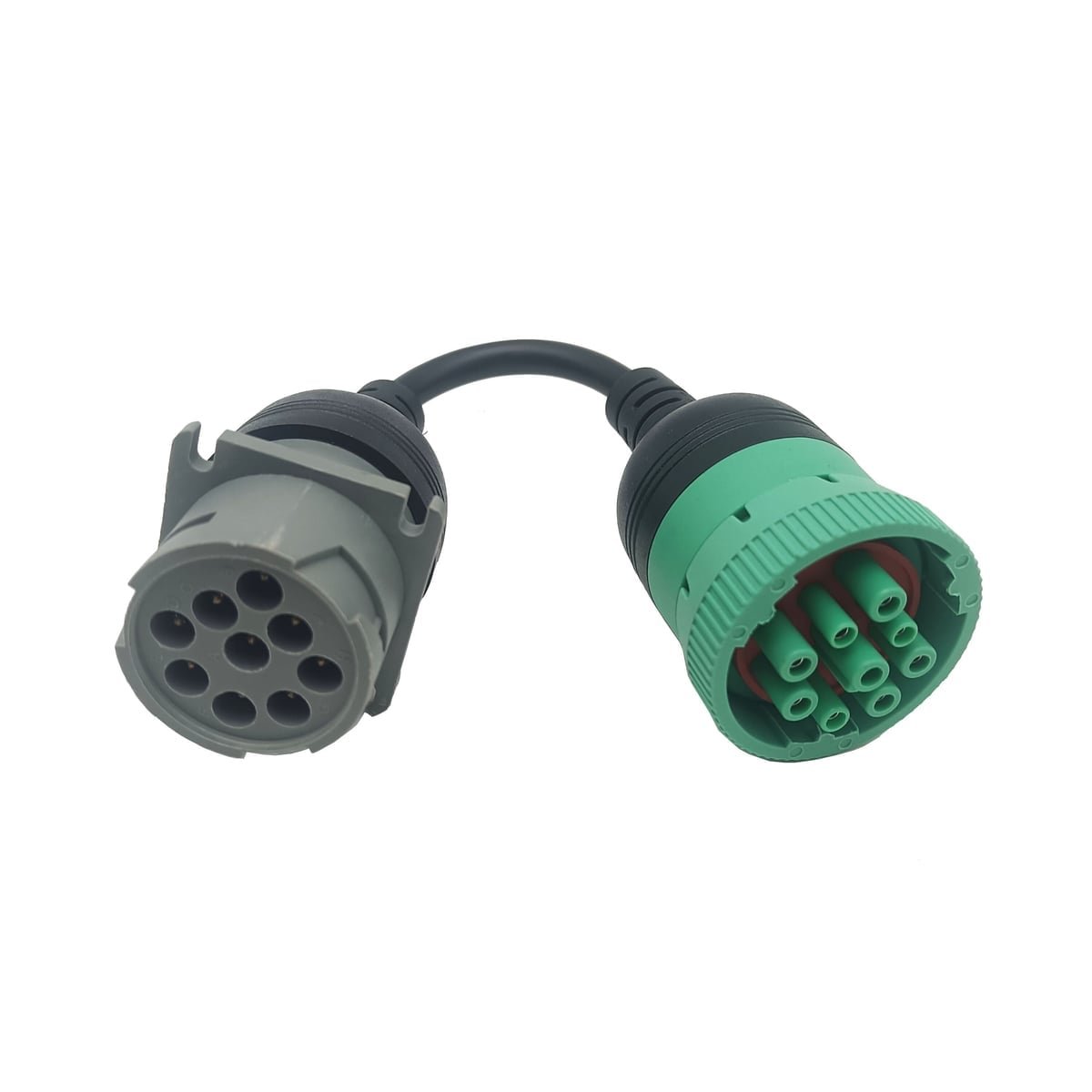 507-1011 478-0235 9-pin harness cable for adapter CAT ET4 to Cummins engine — detail view