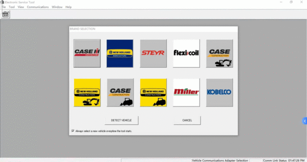CNH Software for New Holland CNH DPA5 Electronic Service Tools Agriculture Diagnostic Scanner — product view