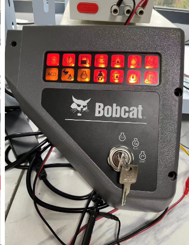 Control panel 6688404 display monitor suitable for Bobcat loader — detail view