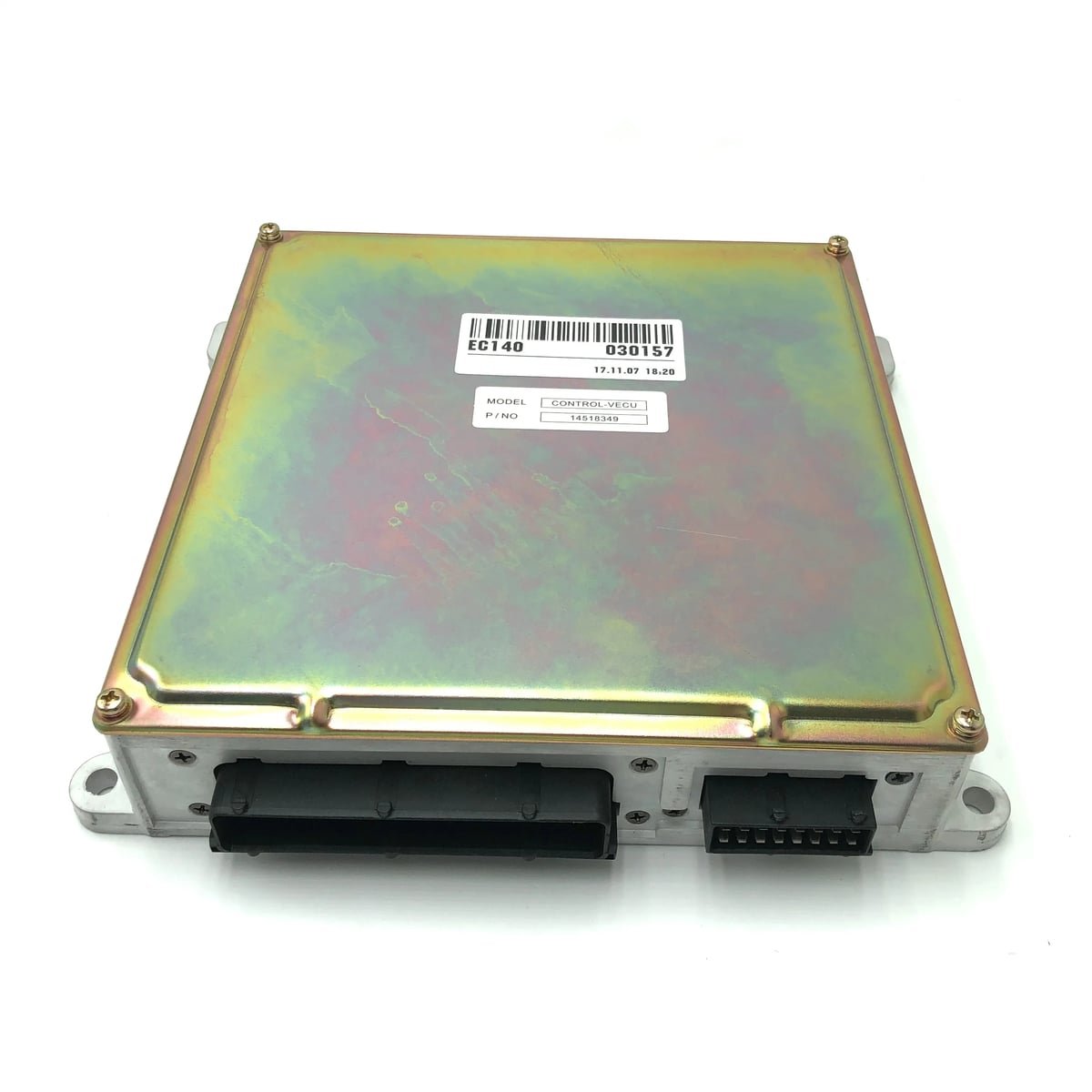 Original quality OEM 14594679 Volvo engine controller module controller computer panel, with program ECM computer board ECU electronic control unit — detail view