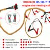 Diagnosis Wiring Harness for Kobelco J05 J08 P11C Engine Start Testing Cable, Excavator Computer Board Engine Start Cable — product view