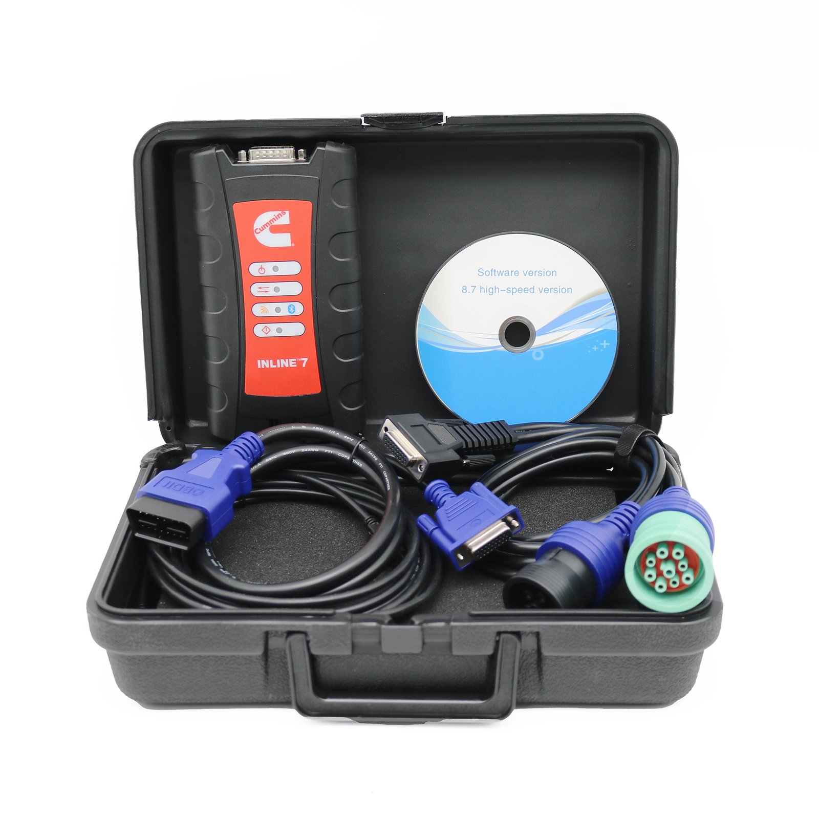 Inline7 Adapter for Cummins Diesel Truck Diagnostic Tool — detail view
